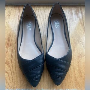 Black Franco Sarto Flats